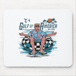 Funny Trump Gulf Of Us America 2025 Trump Merchand Mouse Mat