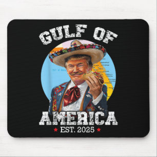 Funny Trump Gulf Of Us America 2025 Trump Mouse Mat