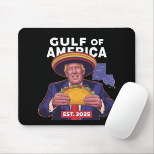 Funny Trump Gulf Of Us America 2025 Trump  Mouse Mat