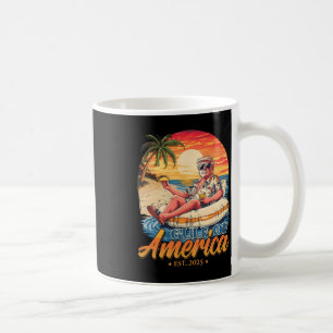 Funny Trump Gulf Of Us America Est 2025  Coffee Mug