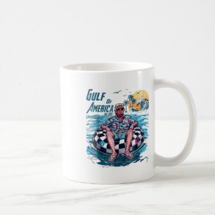 Funny Trump Gulf Of Us America Est 2025  Coffee Mug