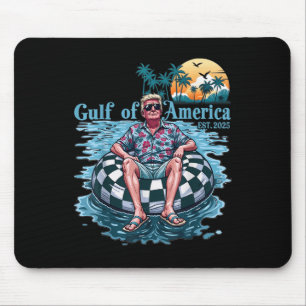 Funny Trump Gulf Of Us America Est 2025 Trump Merc Mouse Mat
