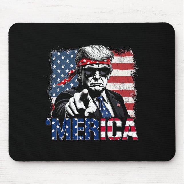 Funny Trump Gulf Of Us merica Trump Apparel  Mouse Mat (Front)