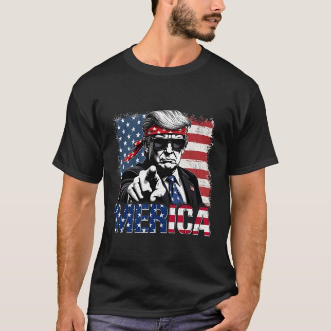 Funny Trump Gulf Of Us merica Trump Apparel  T-Shirt (Front)