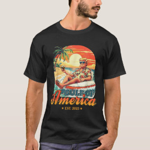 Funny Trump Gulf Of Usa America Est 2025  T-Shirt
