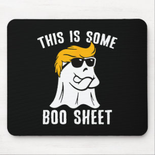 Funny Trump Halloween This Is Some Boo Sheet Mouse Mat