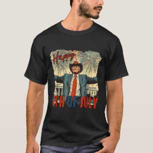 Funny Trump Happy 4th Of July Independence Day T-Shirt