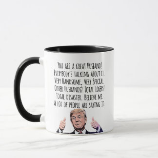 Funny Trump Husband Birthday Valentine Christmas Mug