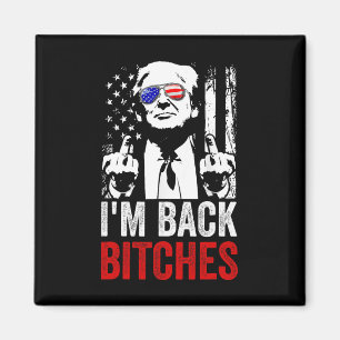 Funny Trump I'm Back Es Take Ameircan Great Again Magnet