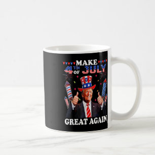 Funny Trump Independence Day Make 4th Of July Grea Coffee Mug