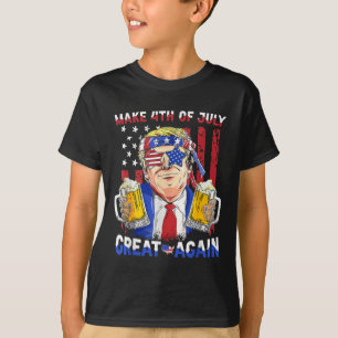 Funny Trump Independence Day Make 4th Of July Grea T-Shirt