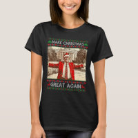 Funny Trump Make Christmas Great Again Xmas Family