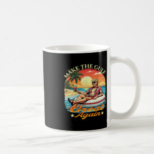 Funny Trump Make The Gulf Great Again Trump Mercha Coffee Mug