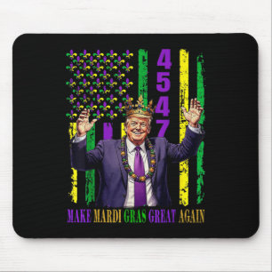 Funny Trump Mardi Gras Make Mardi Gras Great Mouse Mat