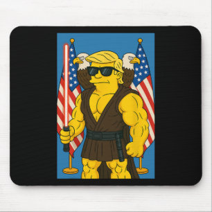 Funny Trump May 4th Be With You Vs Vatican Christi Mouse Mat