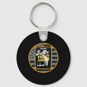 Funny Trump Meme Coin Crypto President Meme Key Ring