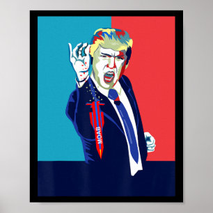 Funny Trump Moab  Poster