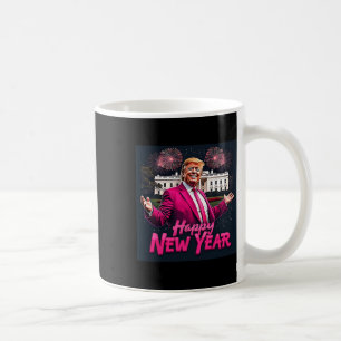 Funny Trump New Year Party 2025 Trump New Year New Coffee Mug