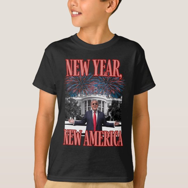 Funny Trump New Year  T-Shirt (Front)