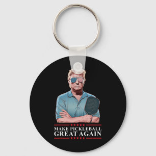 Funny Trump Picklell Make Picklell Great Again Key Ring