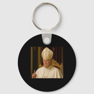 Funny Trump Pope Meme Gear Catholic Vatican Republ Key Ring