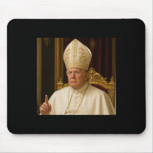 Funny Trump Pope Meme Gear Catholic Vatican Republ Mouse Mat