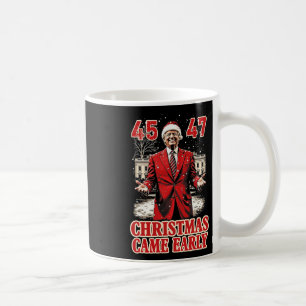 Funny Trump Present Came Early This Year 2024  Coffee Mug