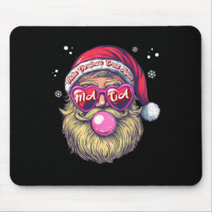Funny Trump Santa Christmas Pink Bubble Gum Make X Mouse Mat