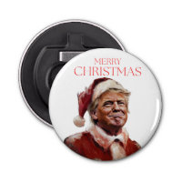 Funny Trump Santa Claus Christmas Card