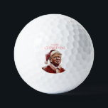 Funny Trump Santa Claus Christmas Card Golf Balls<br><div class="desc">Funny Trump Santa Claus Christmas Card</div>
