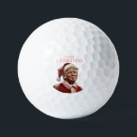 Funny Trump Santa Claus Christmas Card Golf Balls<br><div class="desc">Funny Trump Santa Claus Christmas Card</div>