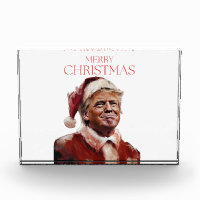 Funny Trump Santa Claus Christmas Card