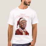 Funny Trump Santa Claus Christmas Card T-Shirt<br><div class="desc">Funny Trump Santa Claus Christmas Card</div>