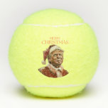 Funny Trump Santa Claus Christmas Card Tennis Balls<br><div class="desc">Funny Trump Santa Claus Christmas Card</div>