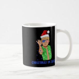 Funny Trump Santa Claus Salt Christmas In July Gif Coffee Mug