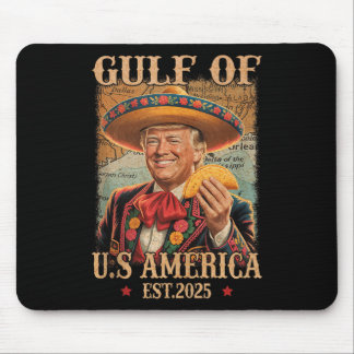 Funny Trump Shirt Americas Gulf Est 2025 Trump Mer Mouse Mat