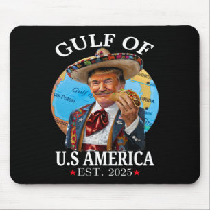 Funny Trump Shirt Gulf Of Us America 2025 Trump Me Mouse Mat
