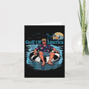 Funny Trump Shirt Gulf Of Us America Card