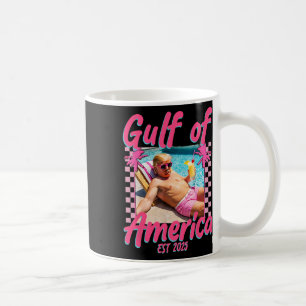 Funny Trump Shirt Gulf Of Us America Est 2025 1 Coffee Mug