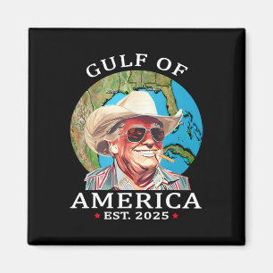 Funny Trump Shirt Gulf Of Us America Est 2025 1  Magnet