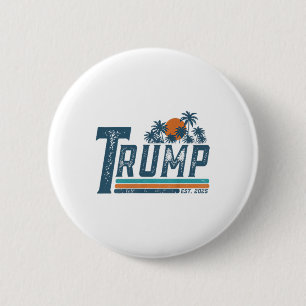 Funny Trump Shirt Gulf Of Us America Est 2025 (2 S 6 Cm Round Badge