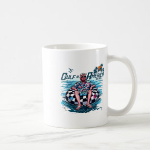 Funny Trump Shirt Gulf Of Us America Est 2025  Coffee Mug