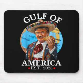 Funny Trump Shirt Gulf Of Us America Est 2025  Mouse Mat