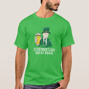 Funny Trump St Patricks Day Irish T-Shirt