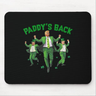 Funny Trump St Patricks Day Shirt Paddys Home Mouse Mat