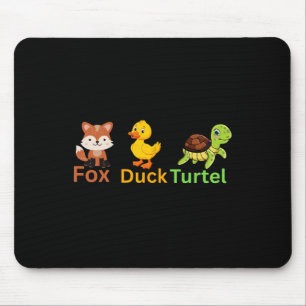 Funny Trump Subtle Fox Duck Turtle Cute Animal 1 Mouse Mat