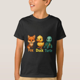 Funny Trump Subtle Fox Duck Turtle Cute Animal 2 T-Shirt