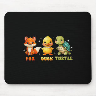 Funny Trump Subtle Fox Duck Turtle Cute Animal 3 Mouse Mat