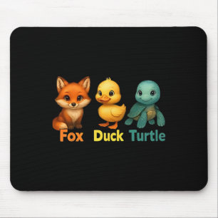 Funny Trump Subtle Fox Duck Turtle Cute Animal Mouse Mat