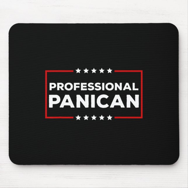 Funny Trump Tariffs Professional Panican  Mouse Mat (Front)